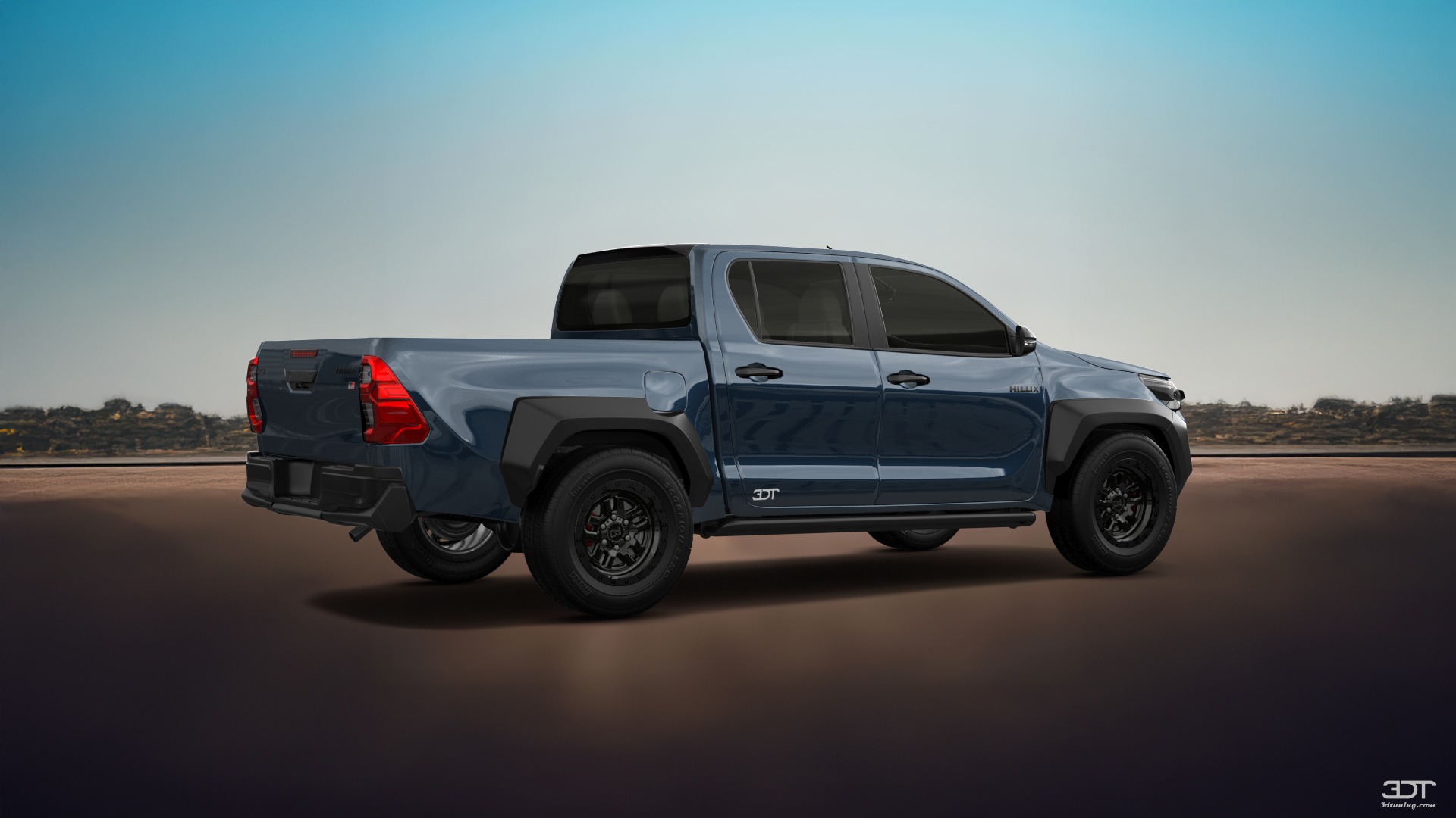 Toyota Hilux Double Cab 4 Door pickup truck 2015 tuning