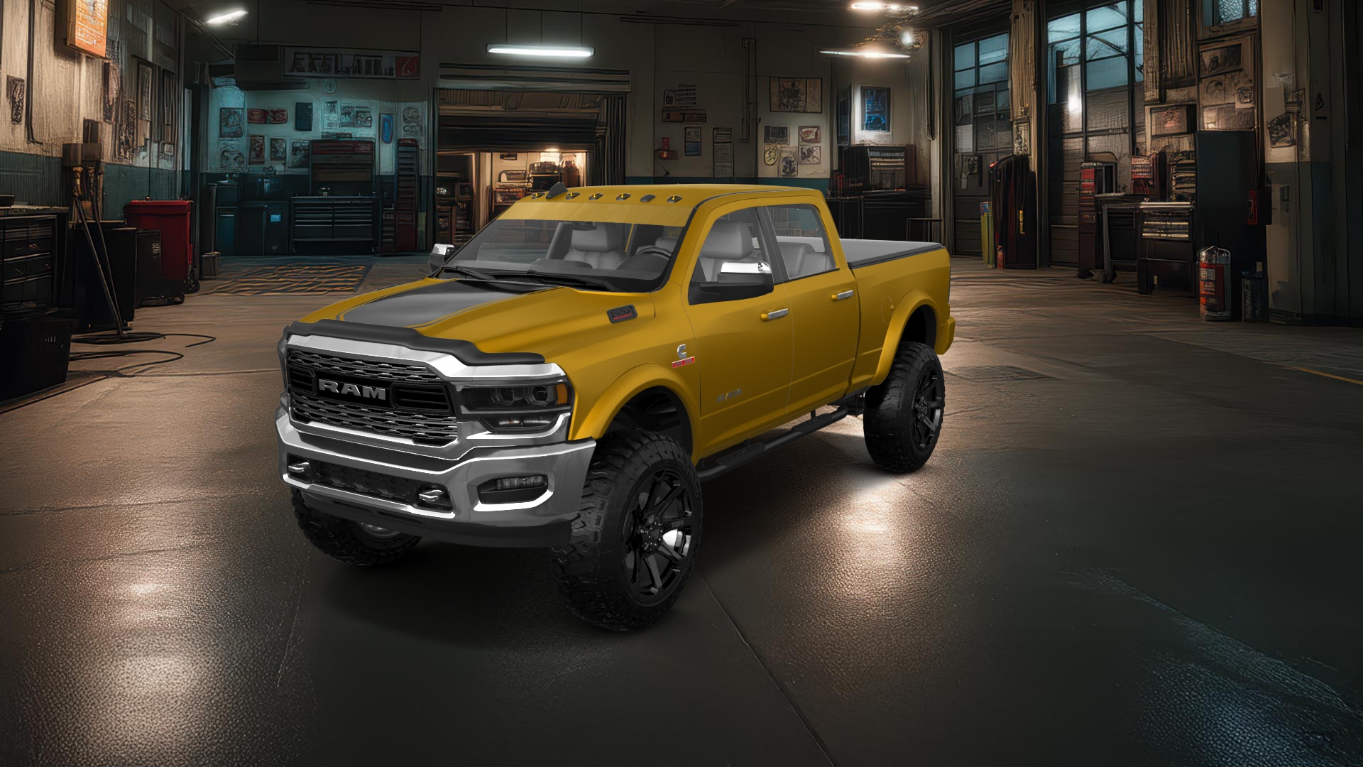 Dodge Ram 2500 4 Door pickup truck 2020 tuning