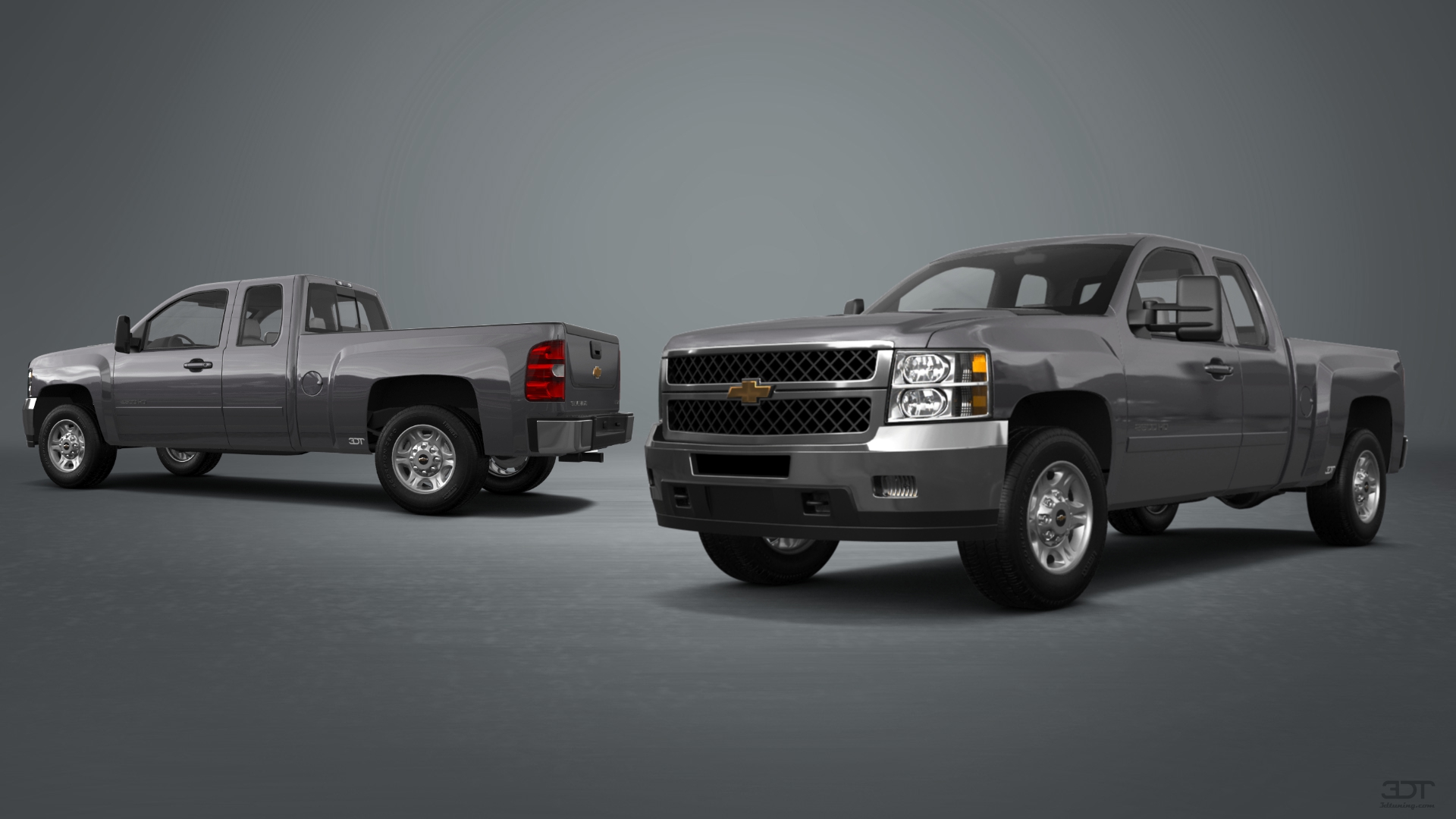 Chevrolet Silverado 2500 HD Extended Cab Pickup Truck 2007