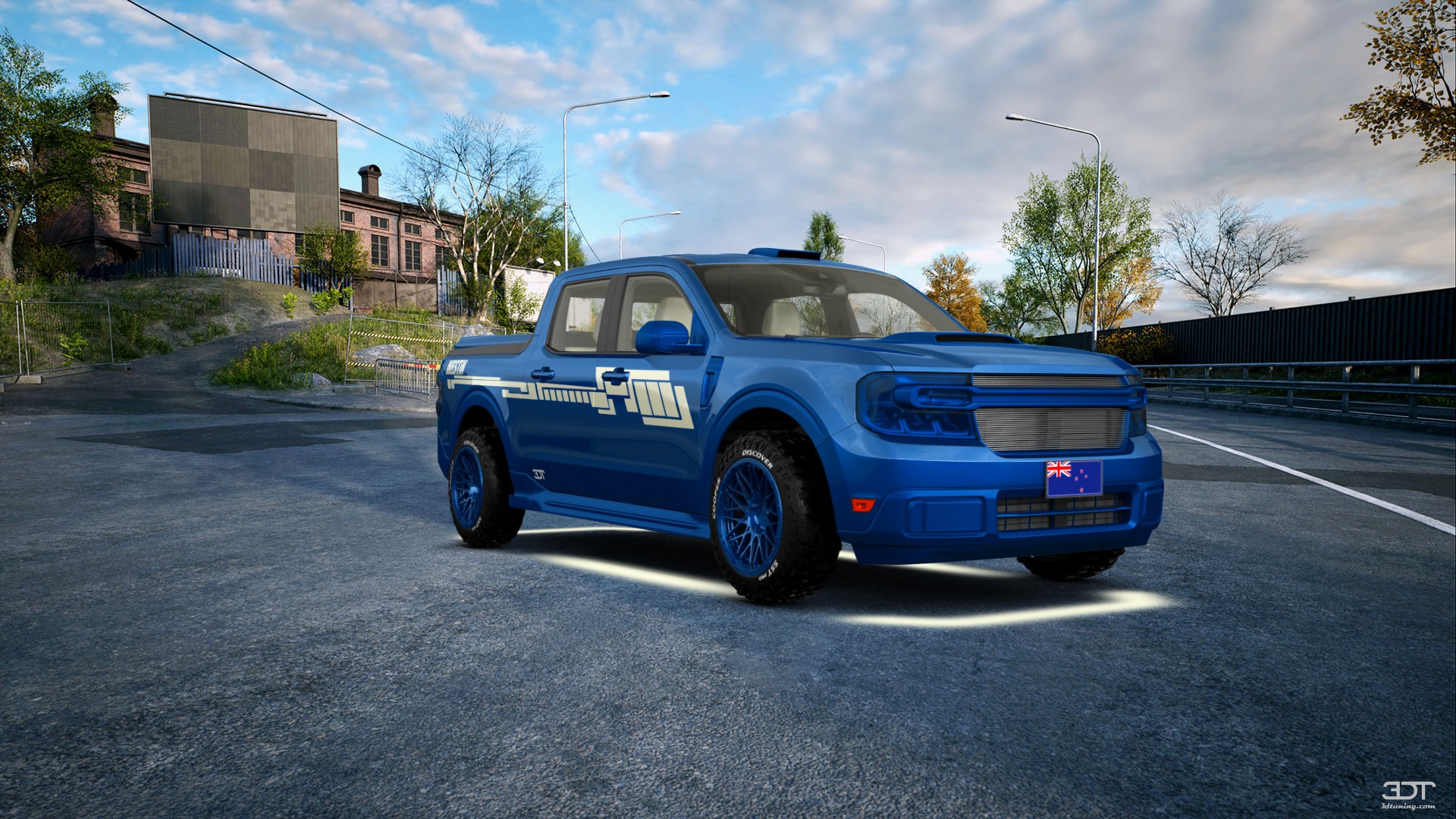 Ford Maverick 4 Door pickup truck 2022 tuning