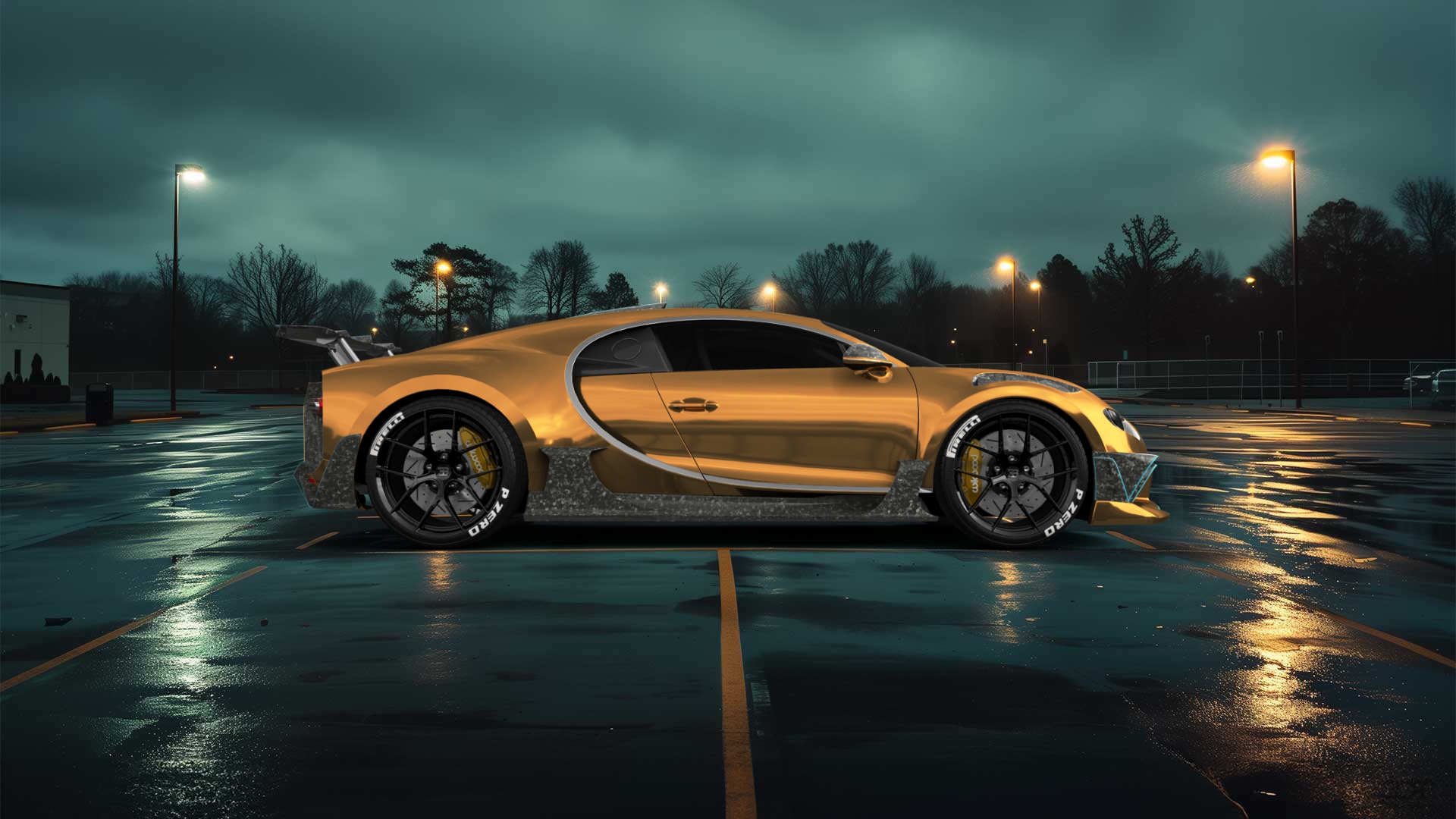 Bugatti Chiron 2 Door Coupe 2016
