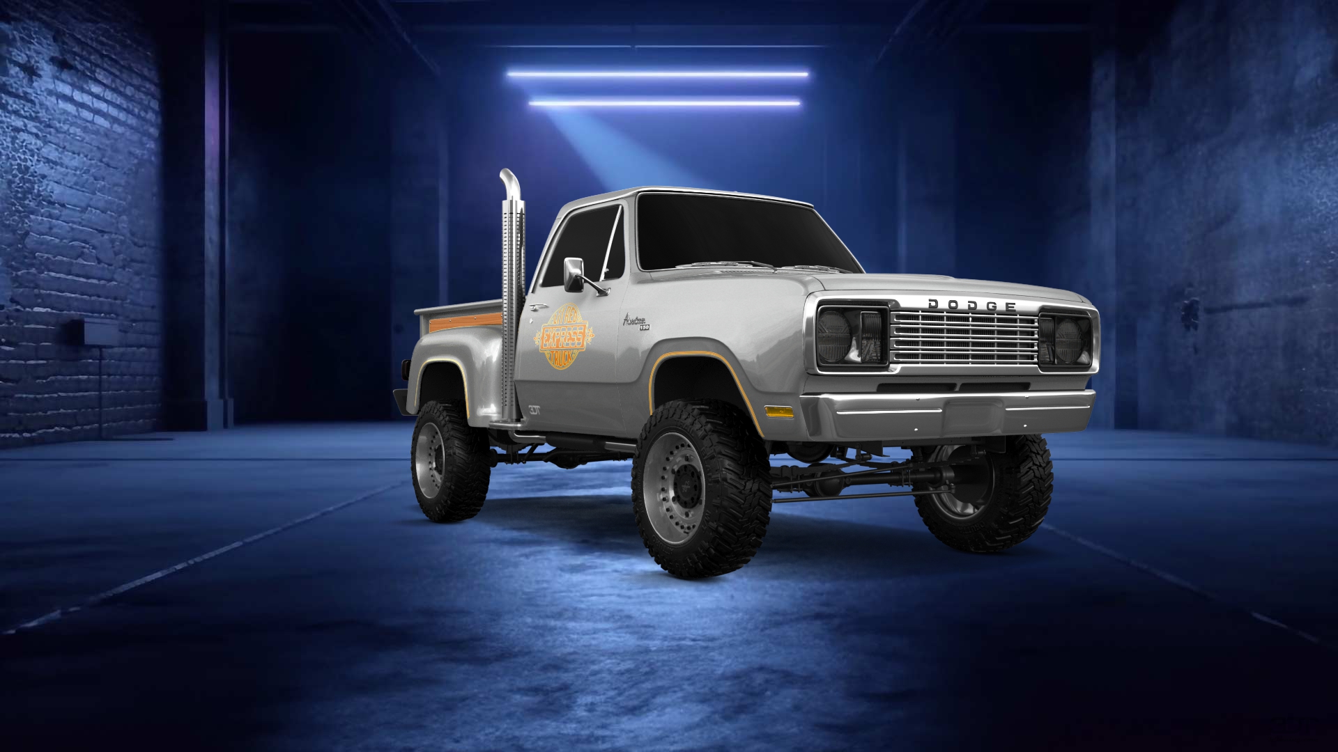 Dodge Lil Red Express 2 Door pickup truck 1978