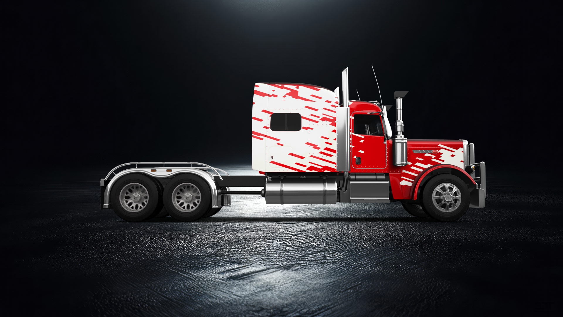 Peterbilt 389 Sleeper Cab Truck 2016 tuning