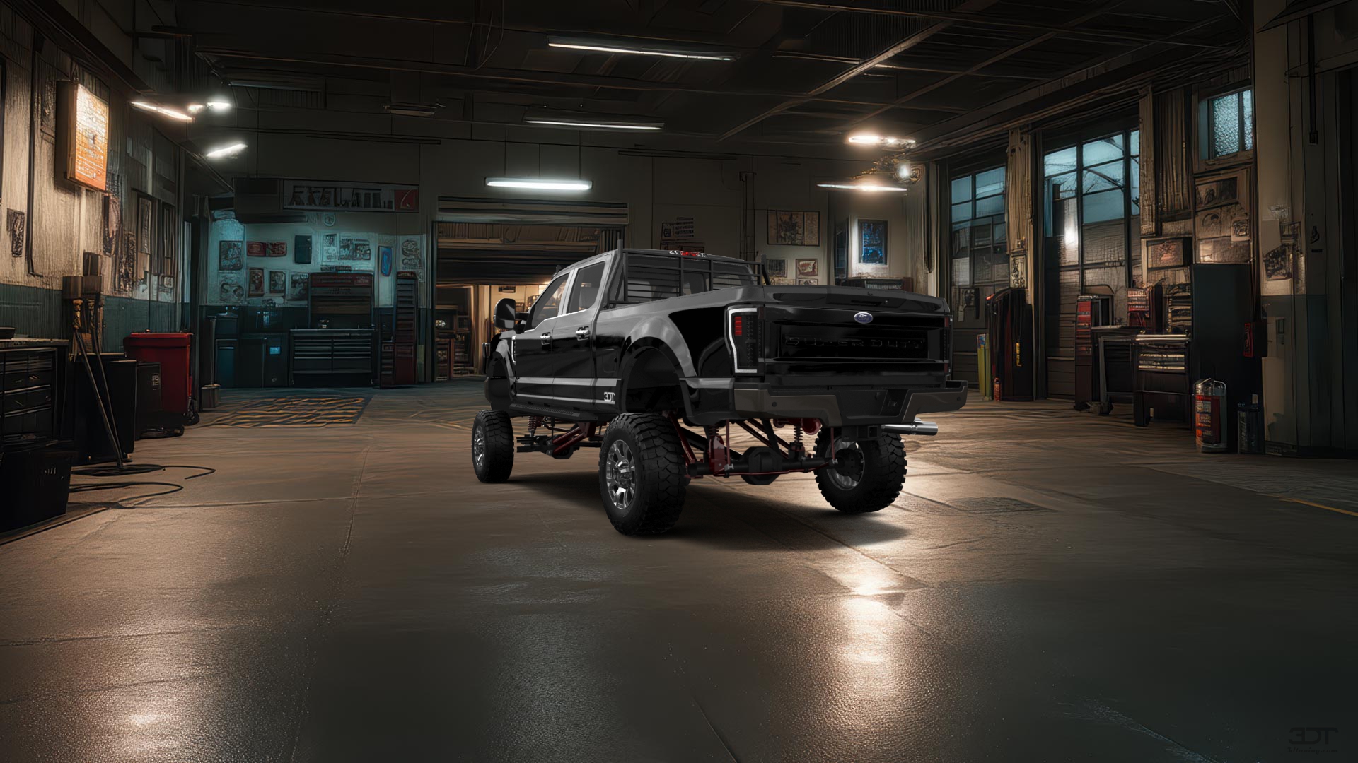 Ford F-250 4 Door pickup truck 2021 tuning