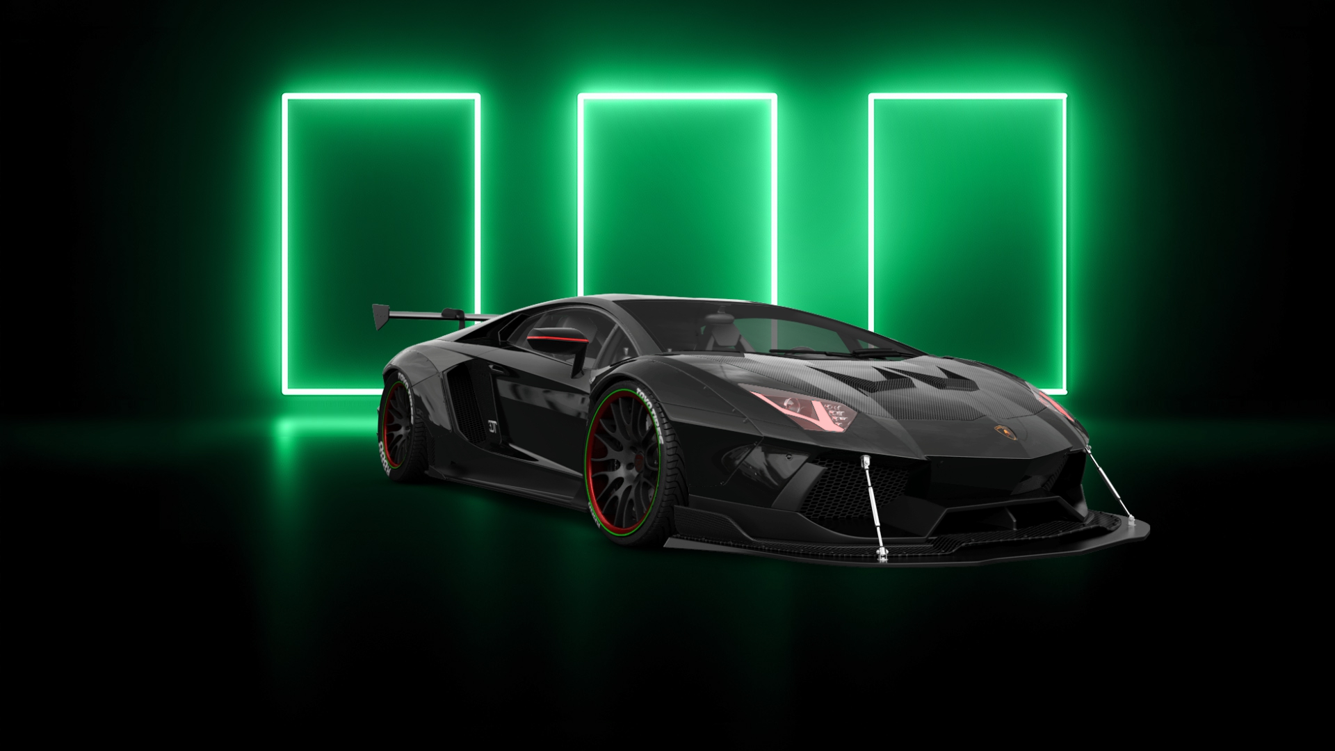 Lamborghini Aventador 2 Door Coupe 2012 tuning