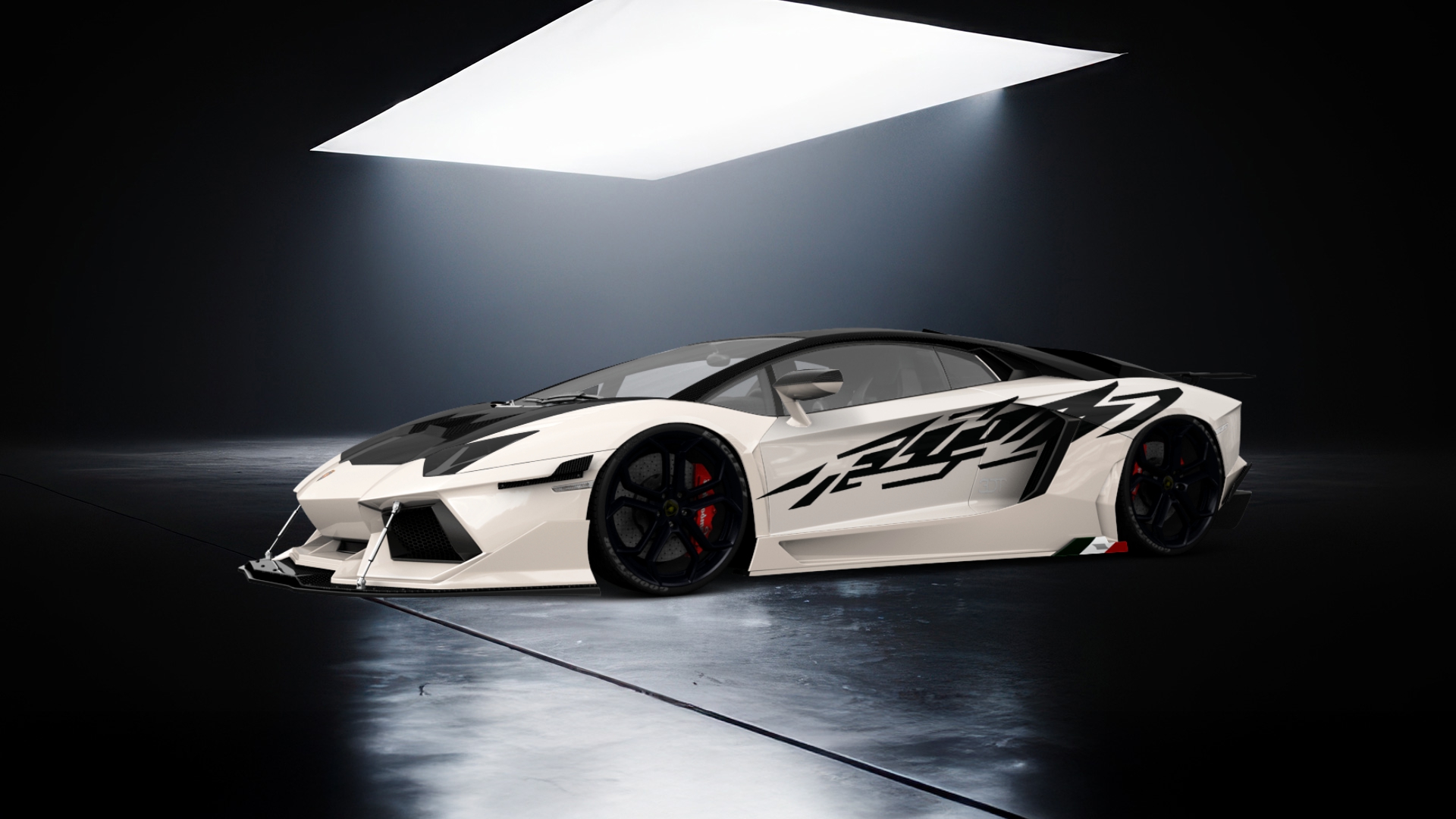 Lamborghini Aventador 2 Door Coupe 2012 tuning