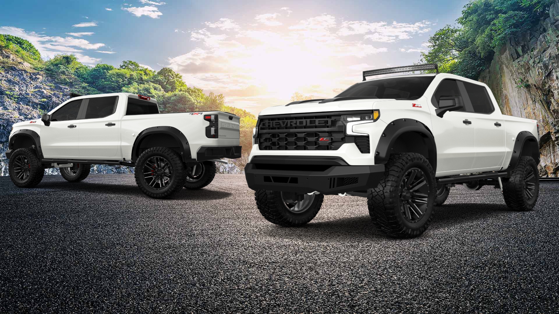 Chevrolet Silverado 1500 Crew Cab 5.8 ft box 4 Door pickup truck 2023