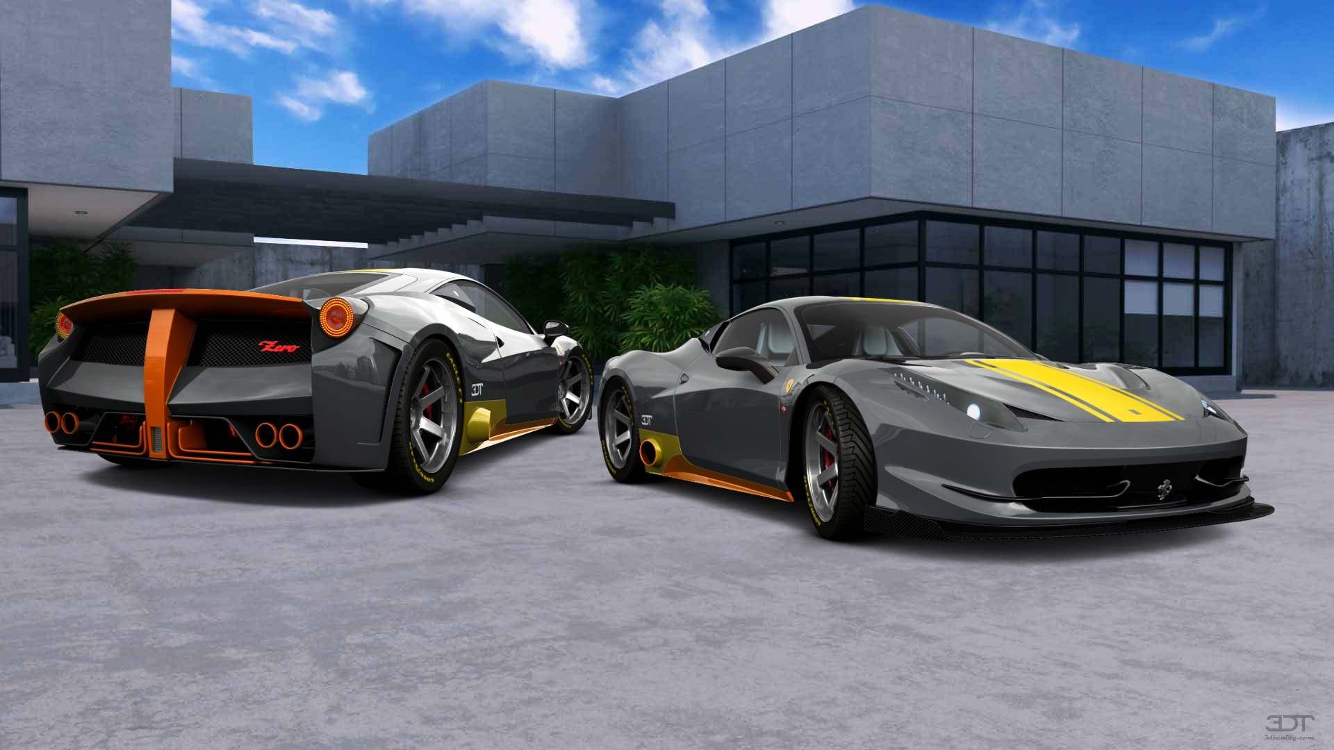 Ferrari 458 Italia 2 door spider 2010 tuning