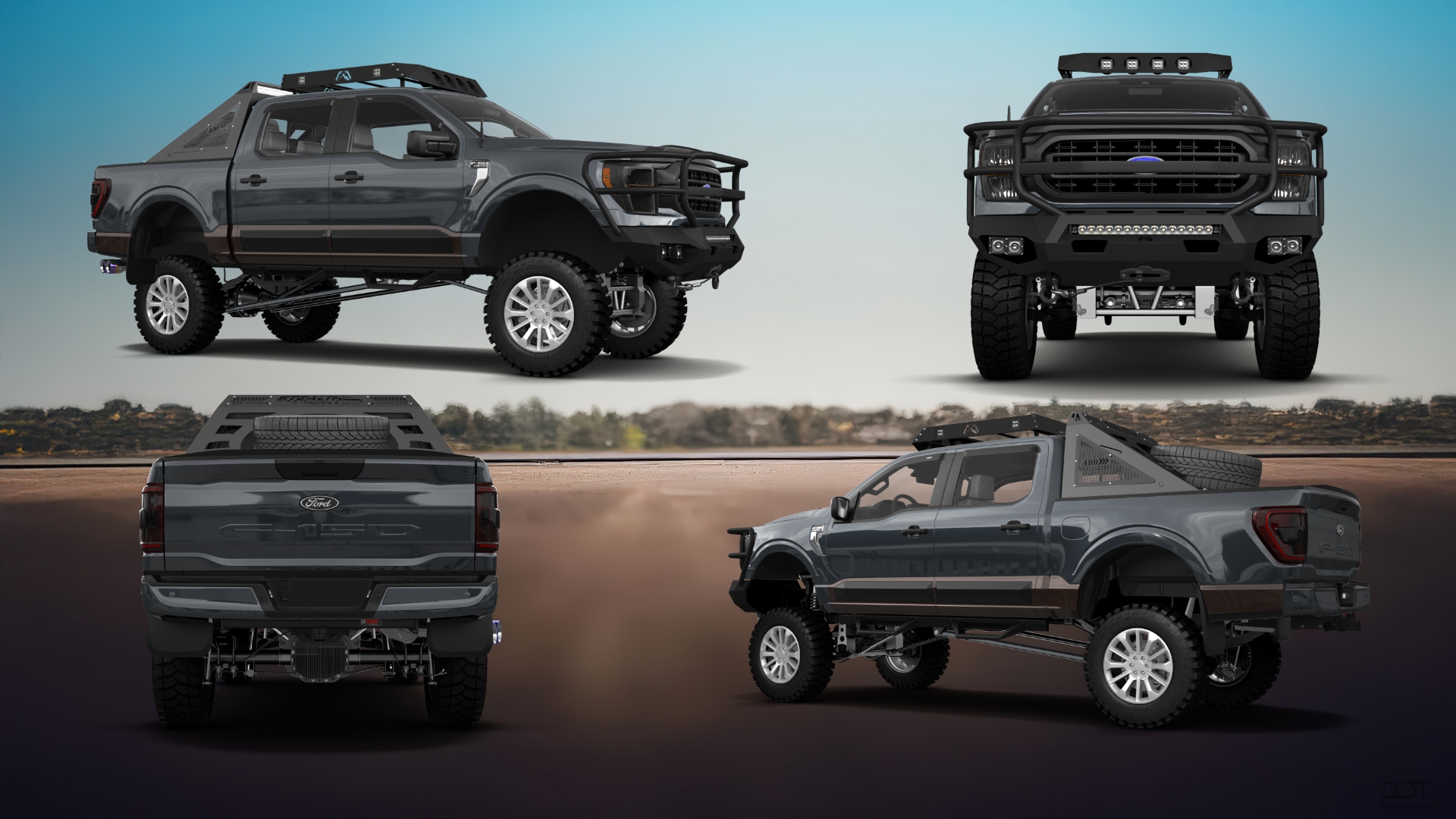 Ford F-150 SuperCrew 4 Door pickup truck 2021 tuning