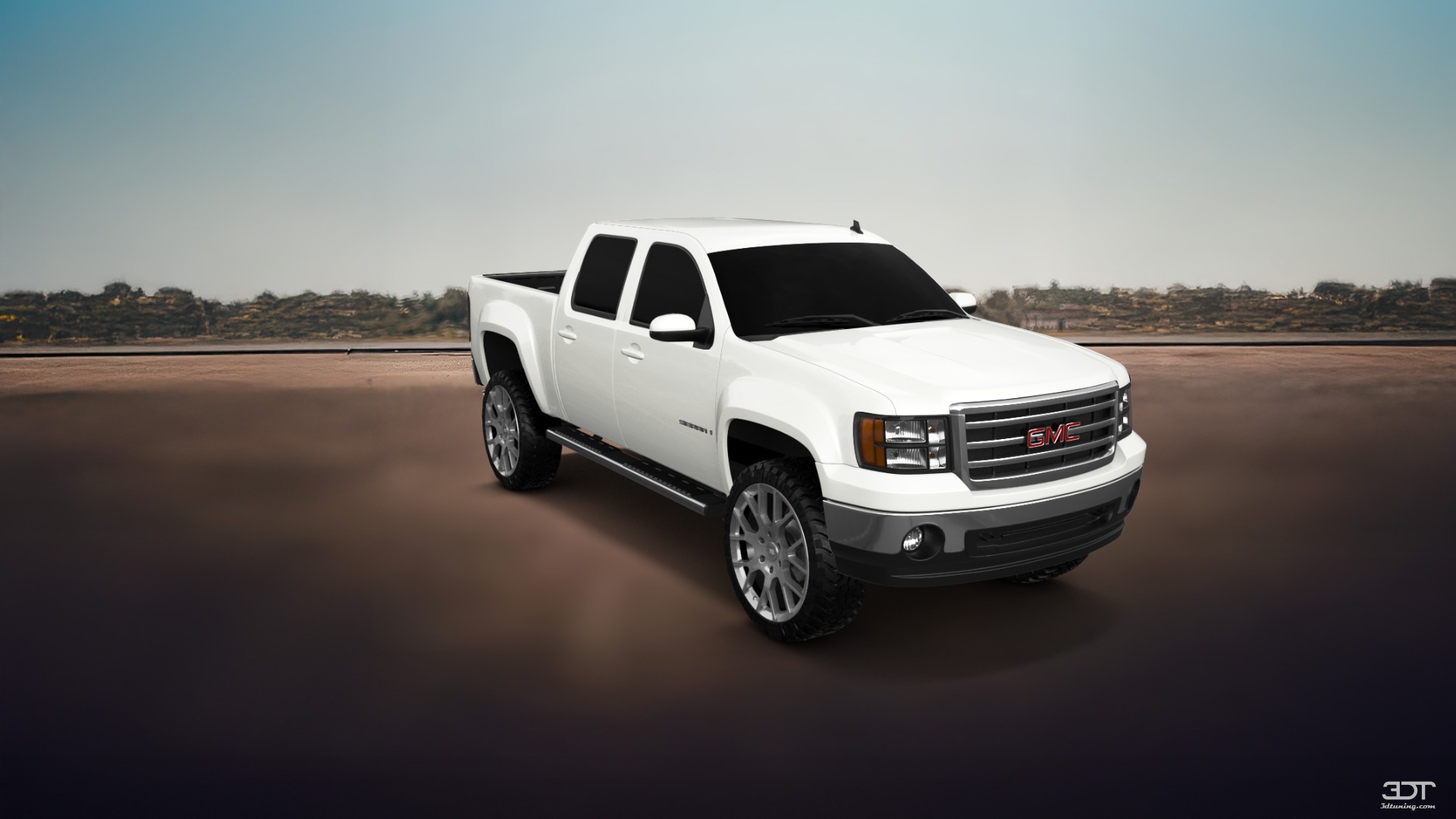 GMC Sierra 1500 Crew Cab 5.8 ft box 4 Door pickup truck 2007