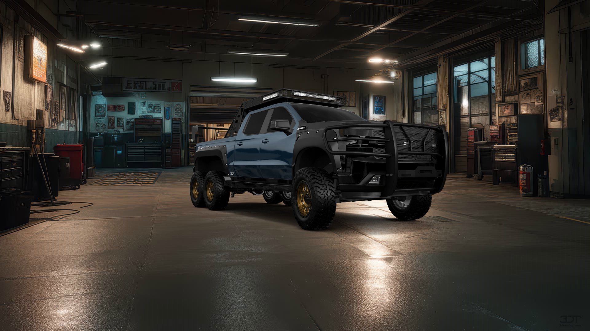 Chevrolet Silverado Hennessey Goliath 6X6 Truck 2020 tuning