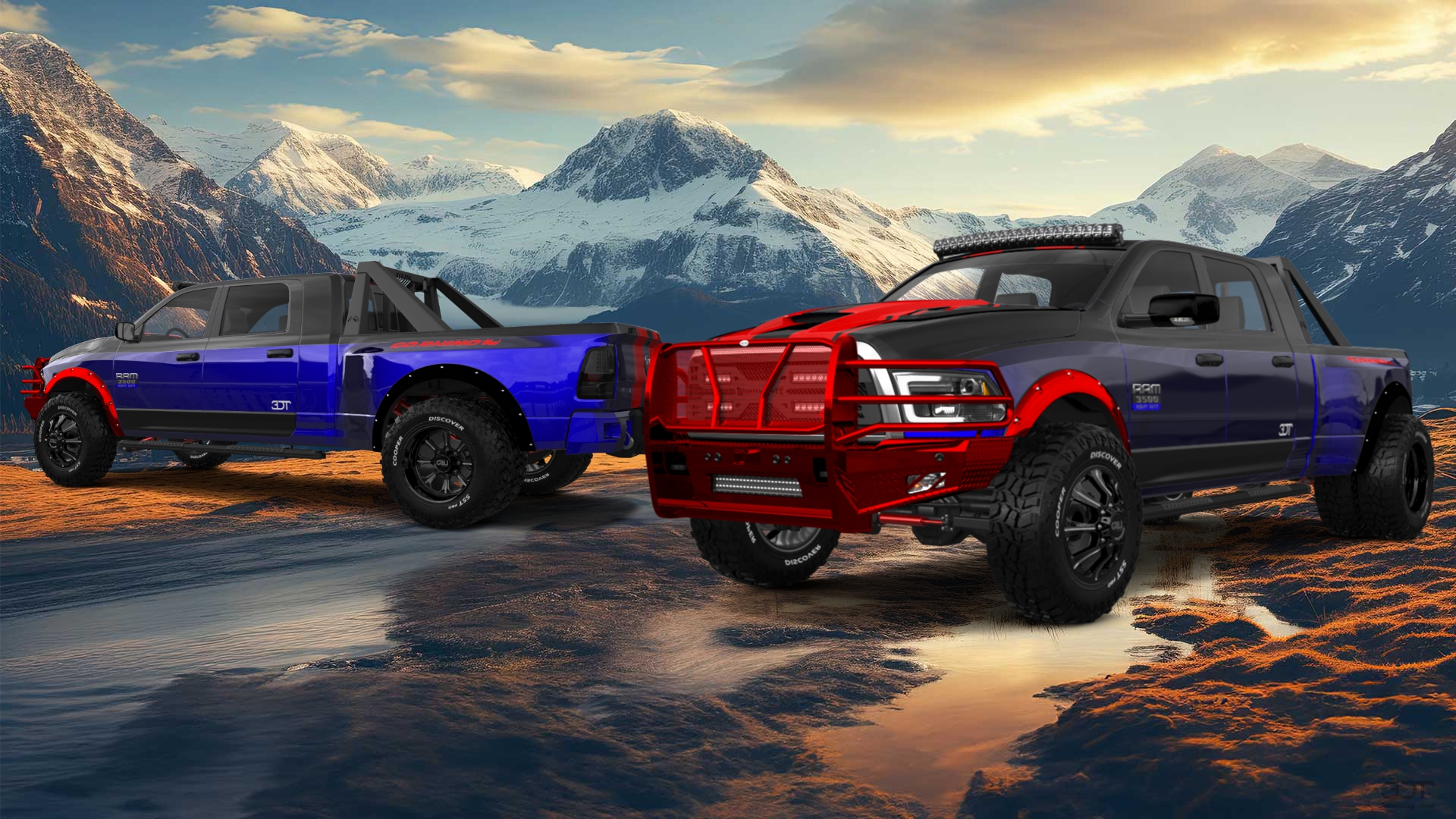 Dodge Ram 3500 4 Door Truck 2014