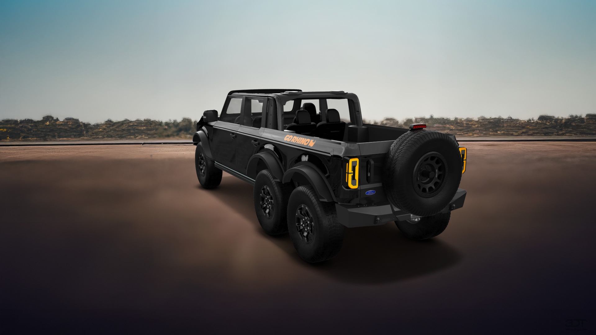 Ford Bronco 6X6 4 Door pickup truck 2021 tuning