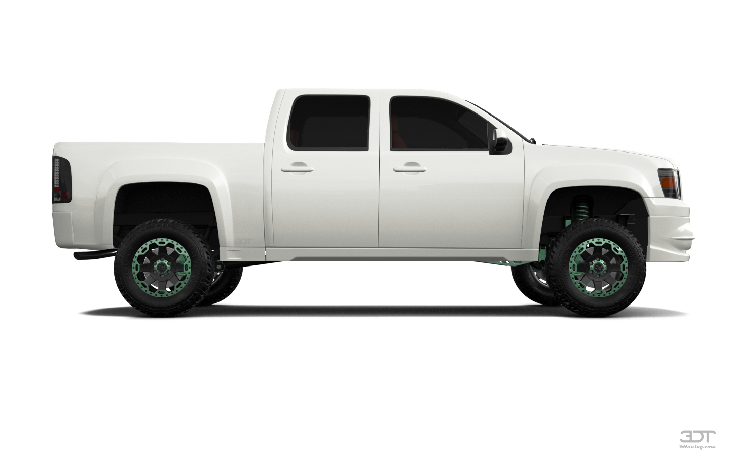 GMC Sierra 1500 Crew Cab 5.8 ft box 4 Door pickup truck 2007