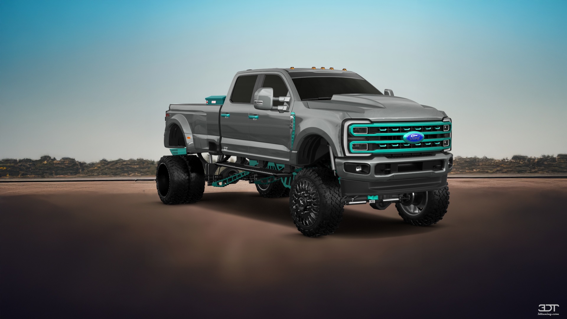 Ford F-350 DRW Crew Cab 4 Door pickup truck 2023 tuning