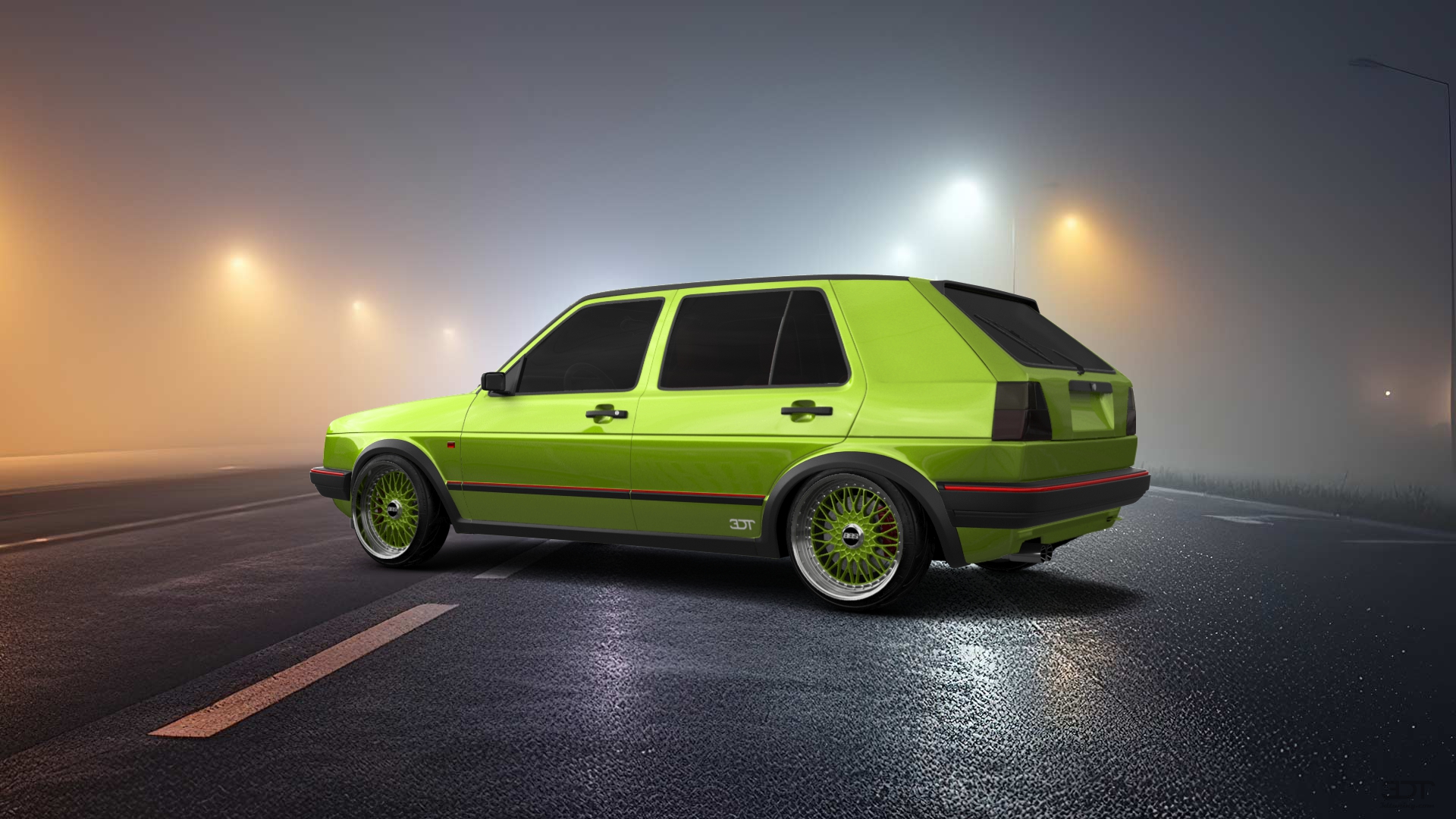 Volkswagen Golf Mk2 5 Door Hatchback 1983 tuning