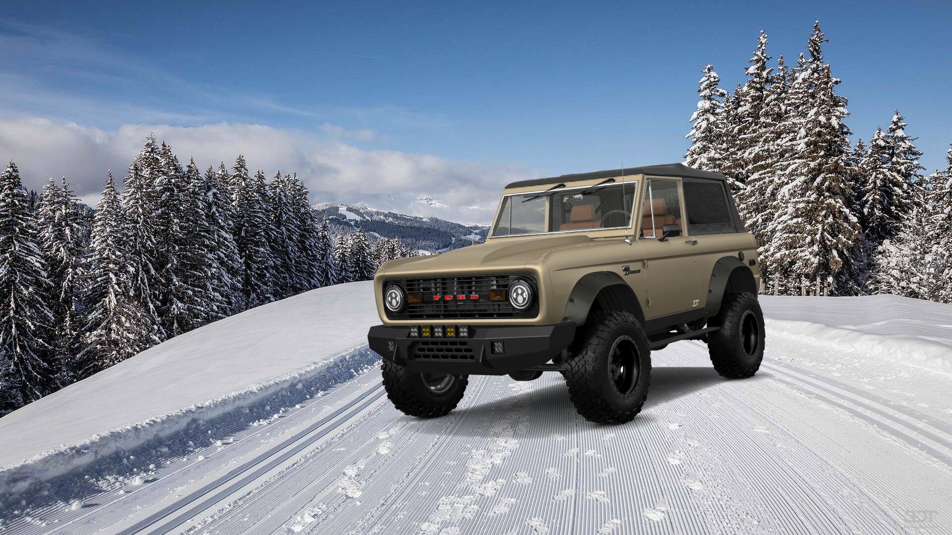 Ford Bronco 3 Door SUV 1965 tuning