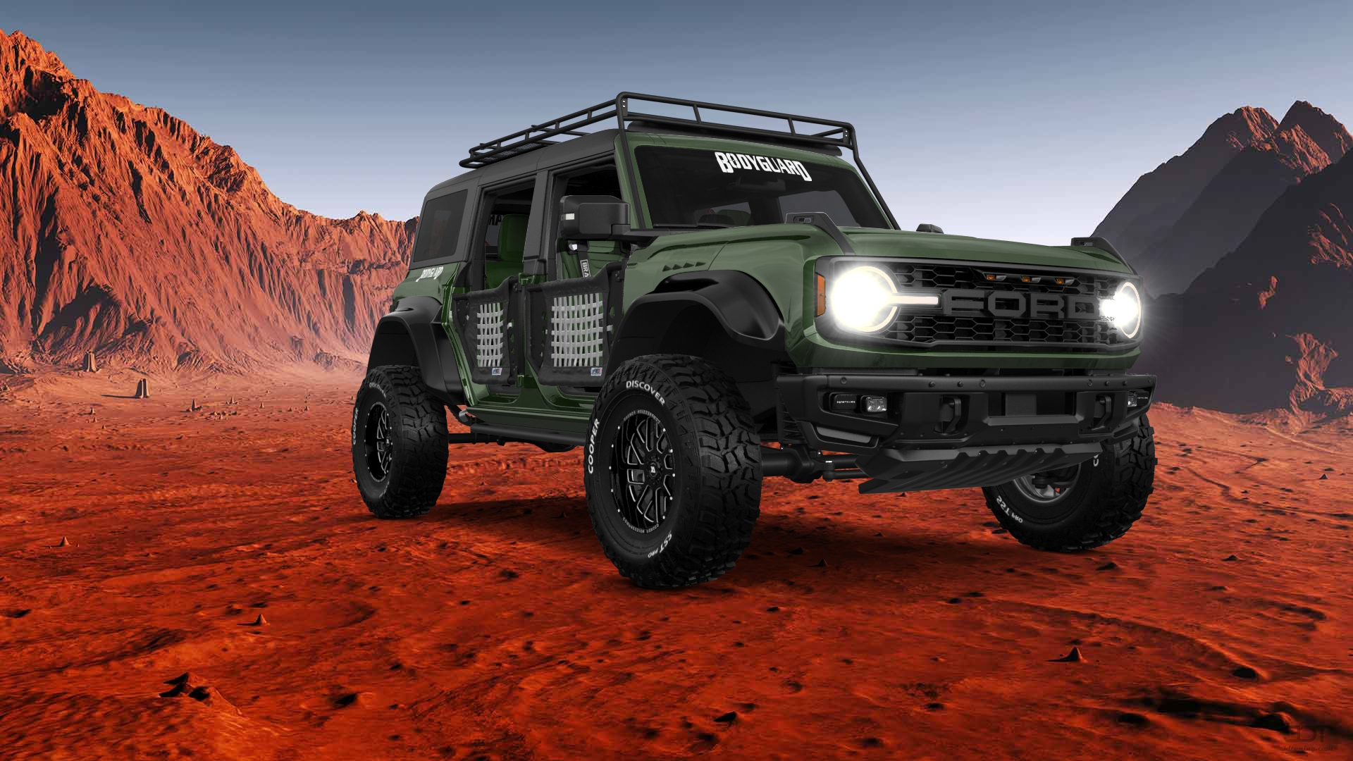 Ford Bronco Raptor 4 Door pickup truck 2022