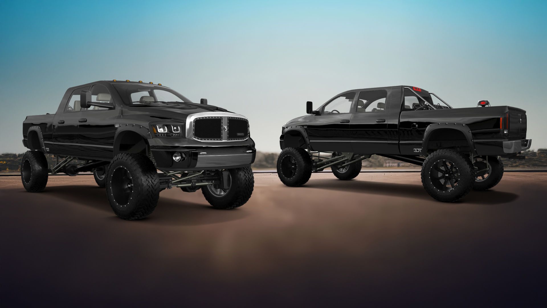 Dodge Ram 2500 4 Door pickup truck 2007 tuning
