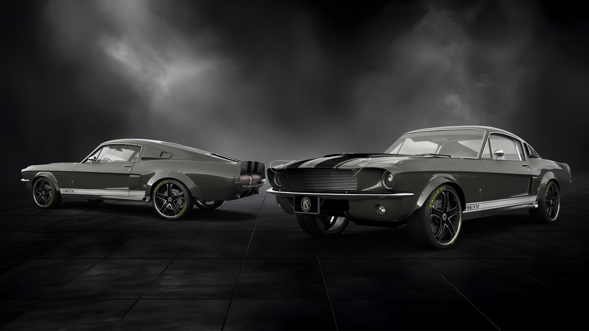 Tuning Mustang GT500 2 Door Coupe 1968