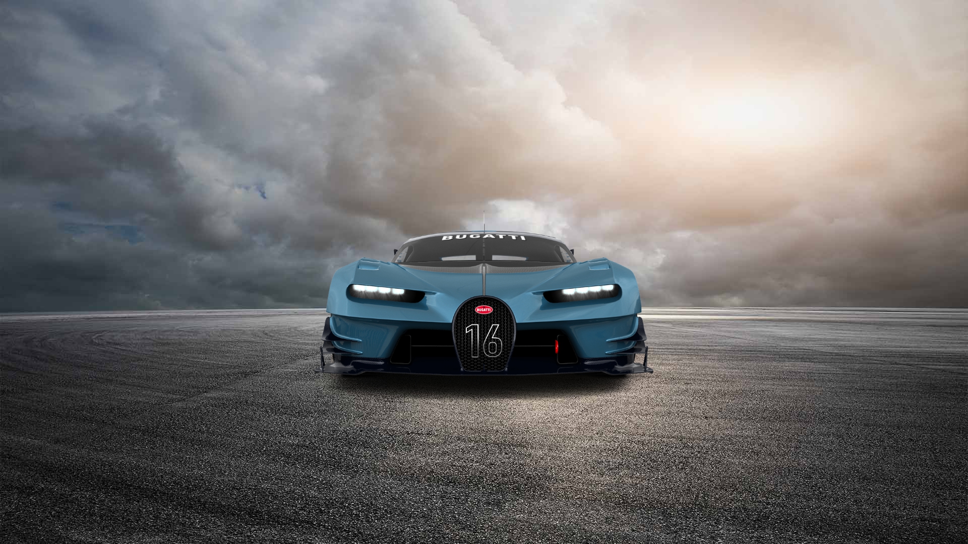 Bugatti Vision GT Supercar 2015 tuning