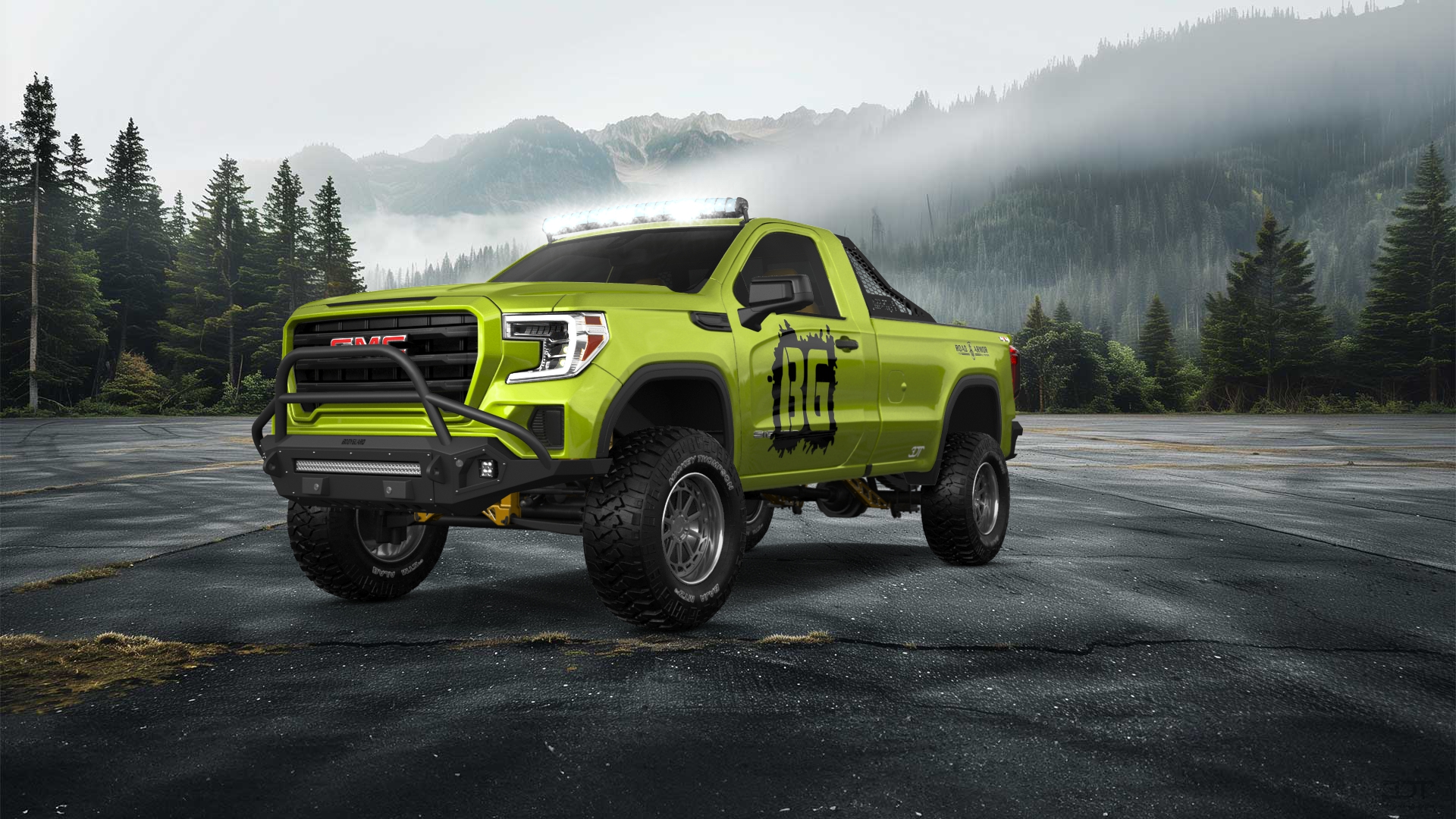 GMC Sierra 1500 Regular Cab 2 Door pickup truck 2020 tuning