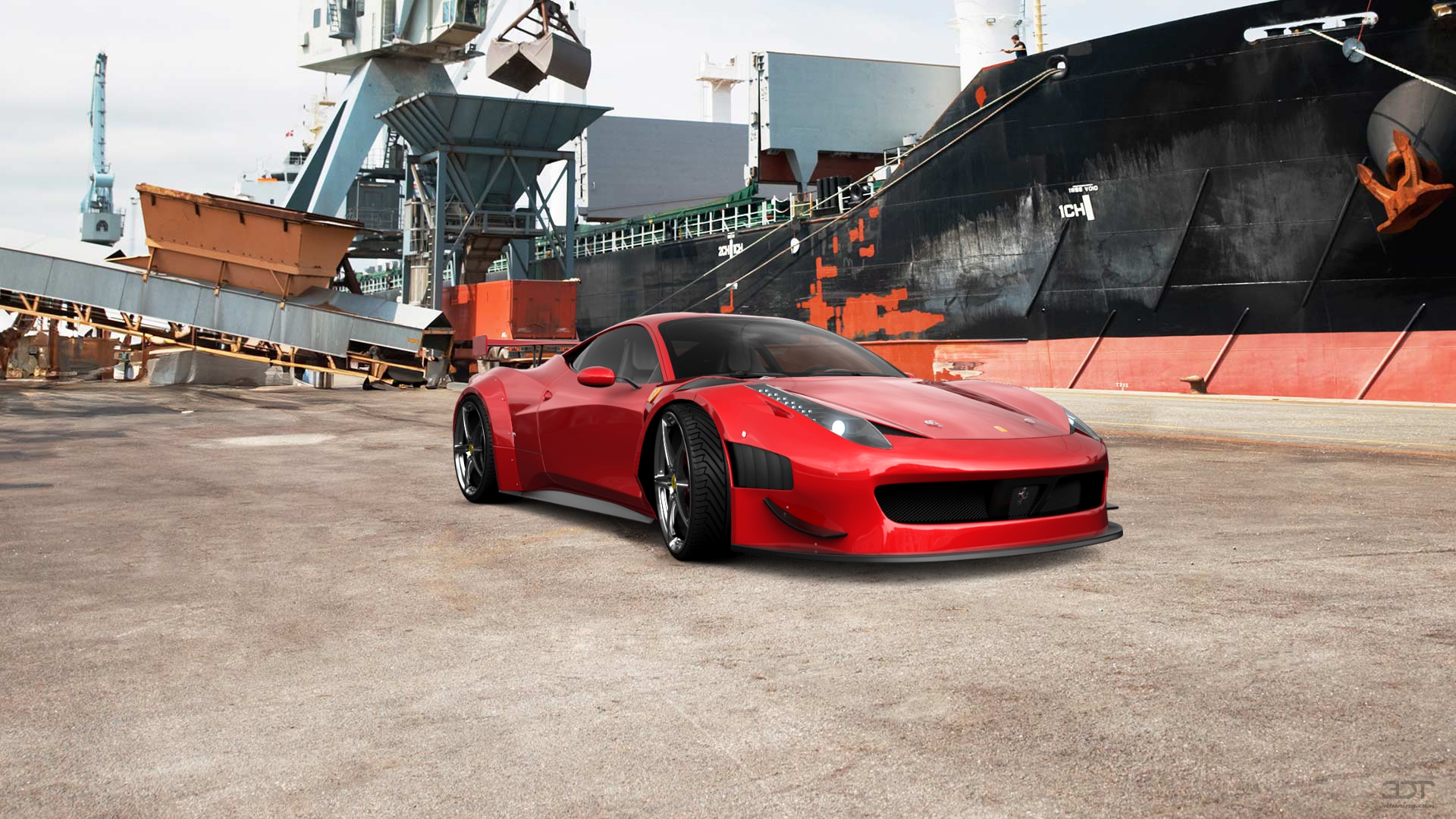Ferrari 458 Italia 2 door spider 2010 tuning