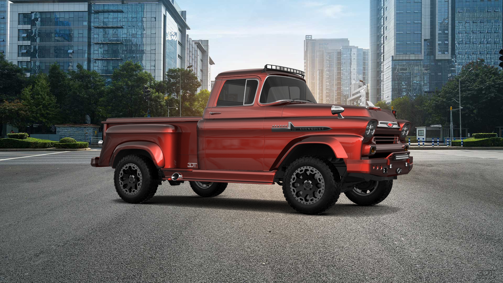 Chevrolet Apache Stepside 2 Door pickup truck 1959