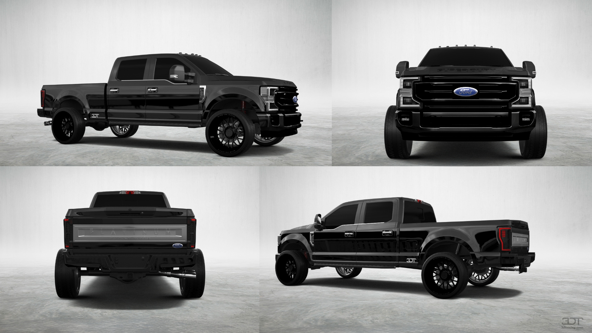Ford F-250 4 Door pickup truck 2021 tuning