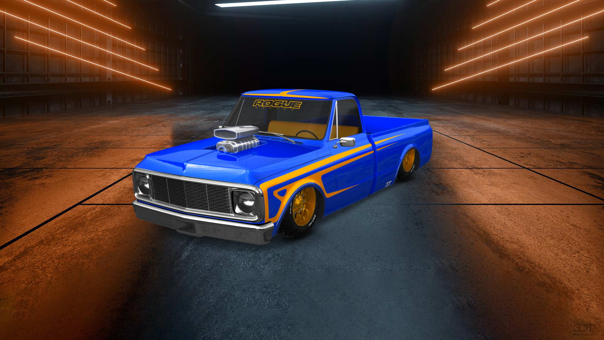 Chevrolet C-10 Cheyenne 2 Door pickup truck 1972 tuning