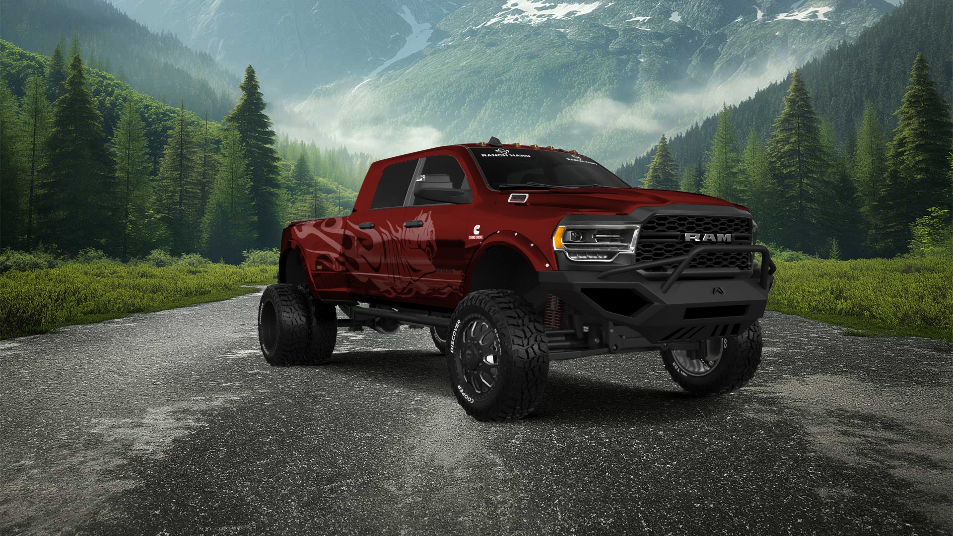 Dodge Ram 3500 4 Door pickup truck 2020