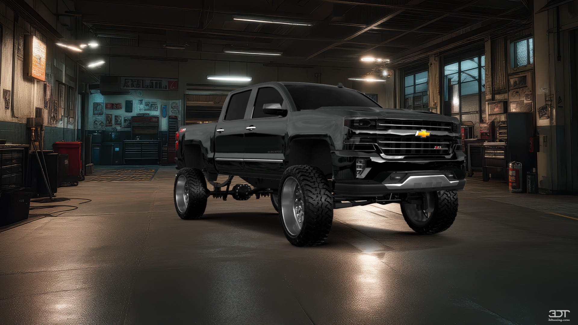 Chevrolet Silverado 1500 4 Door pickup truck 2016 tuning