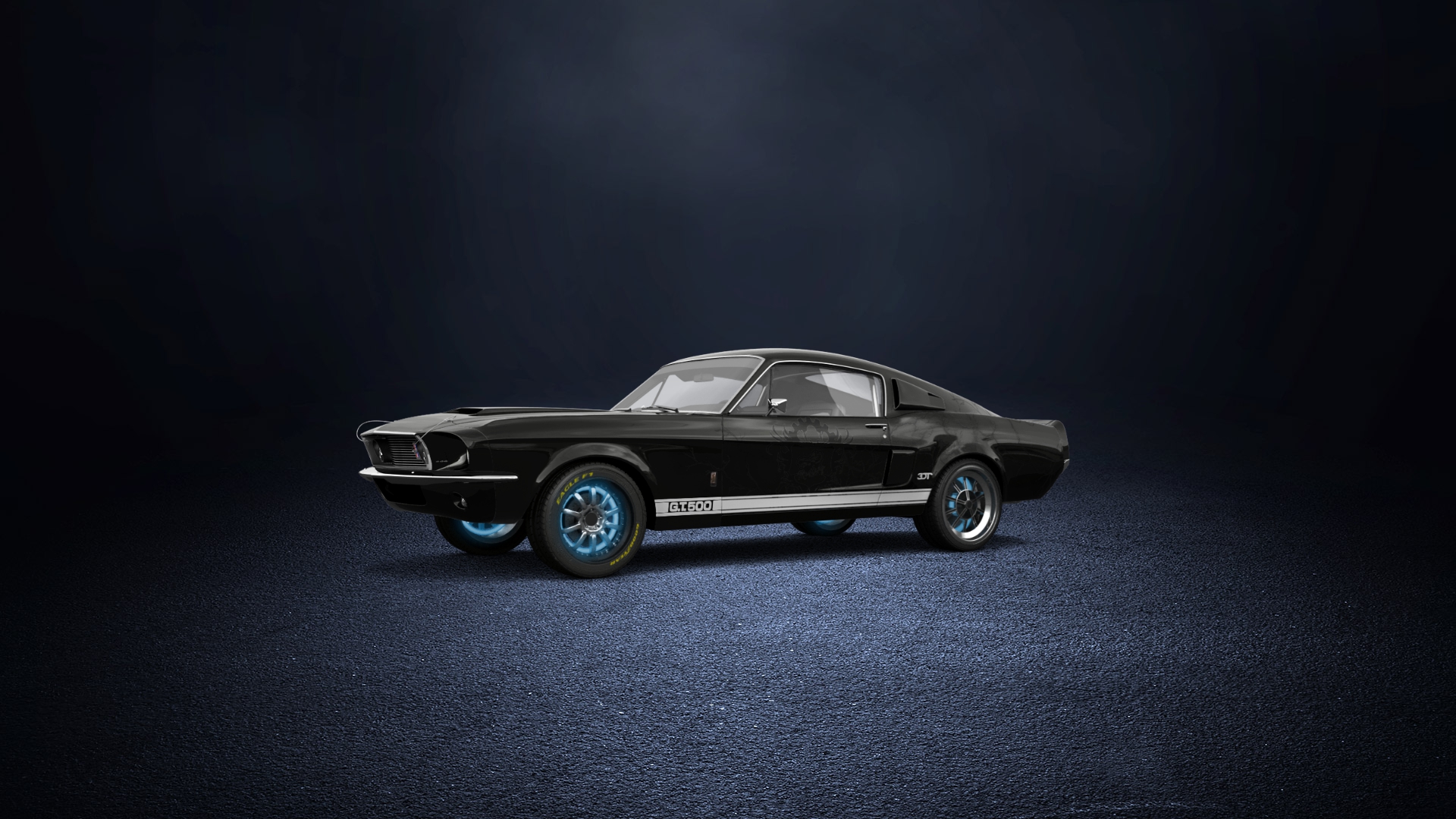 Mustang GT500 2 Door Coupe 1968