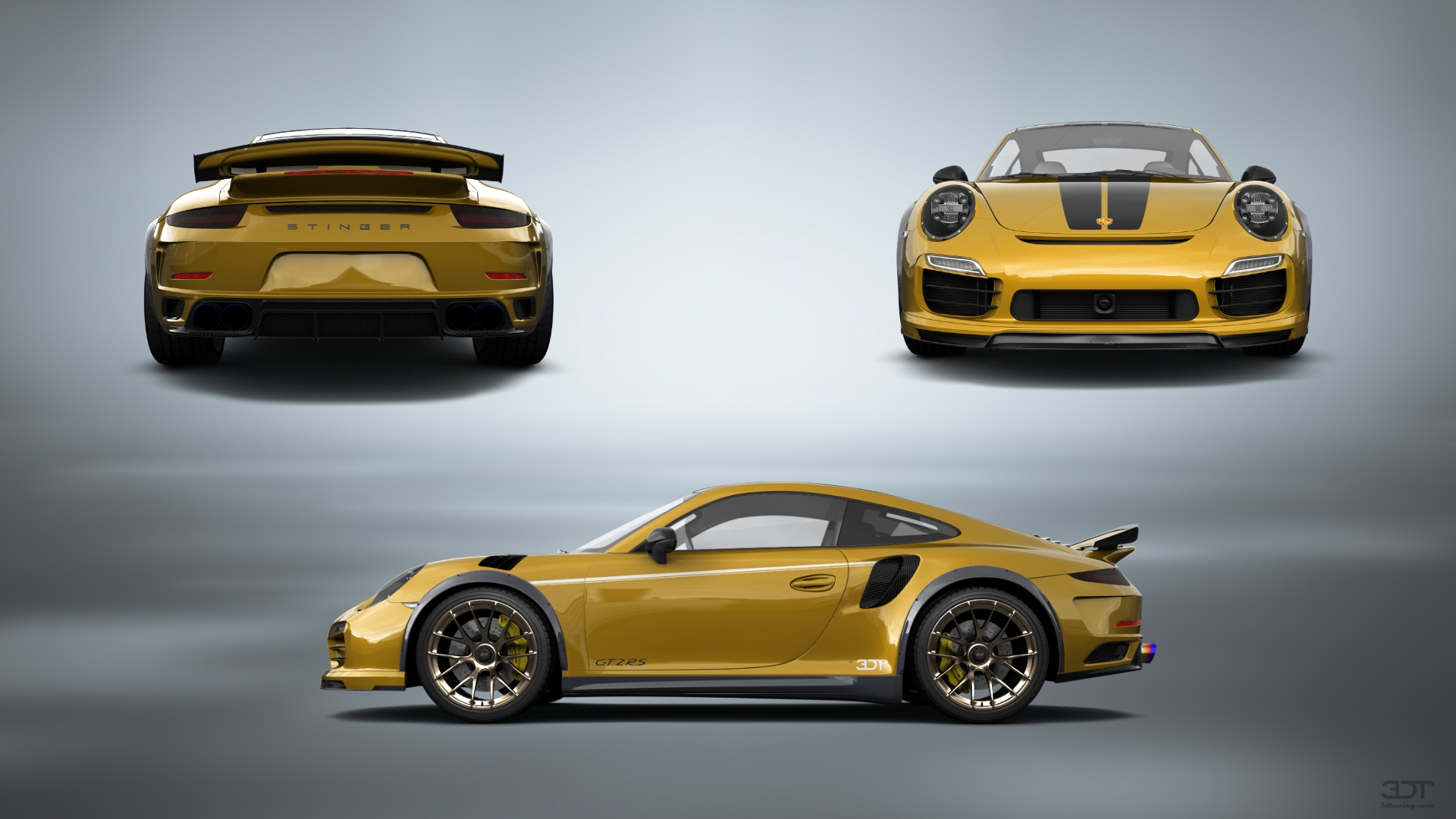 Porsche 911 Turbo S 2 Door Coupe 2014 tuning