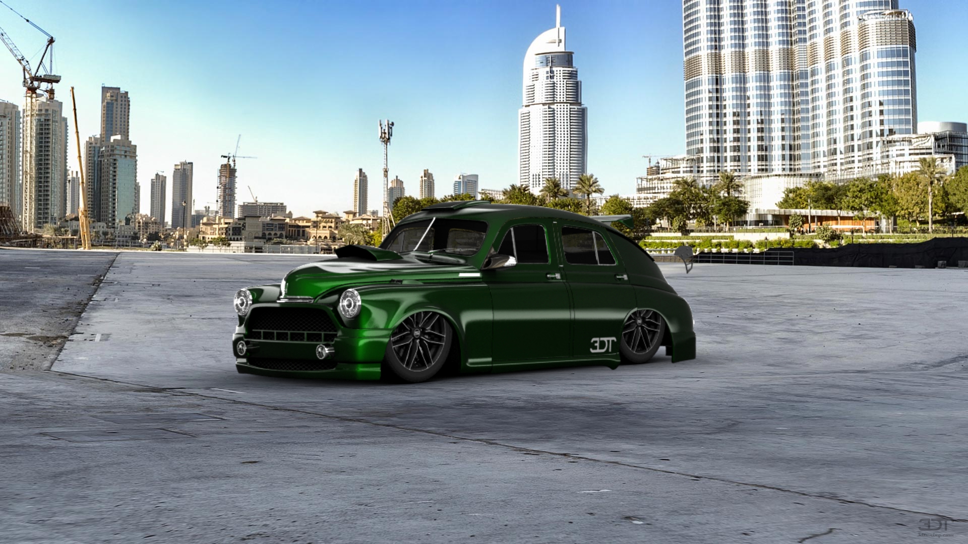 GAZ M20 Pobeda Fastback 1950 tuning