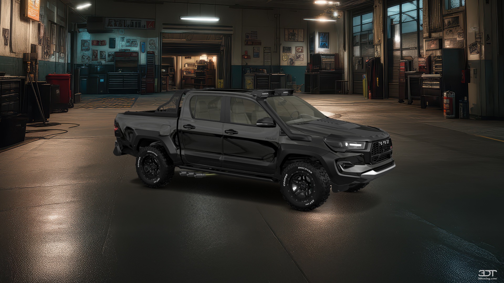 Toyota Hilux Double Cab 4 Door pickup truck 2015 tuning