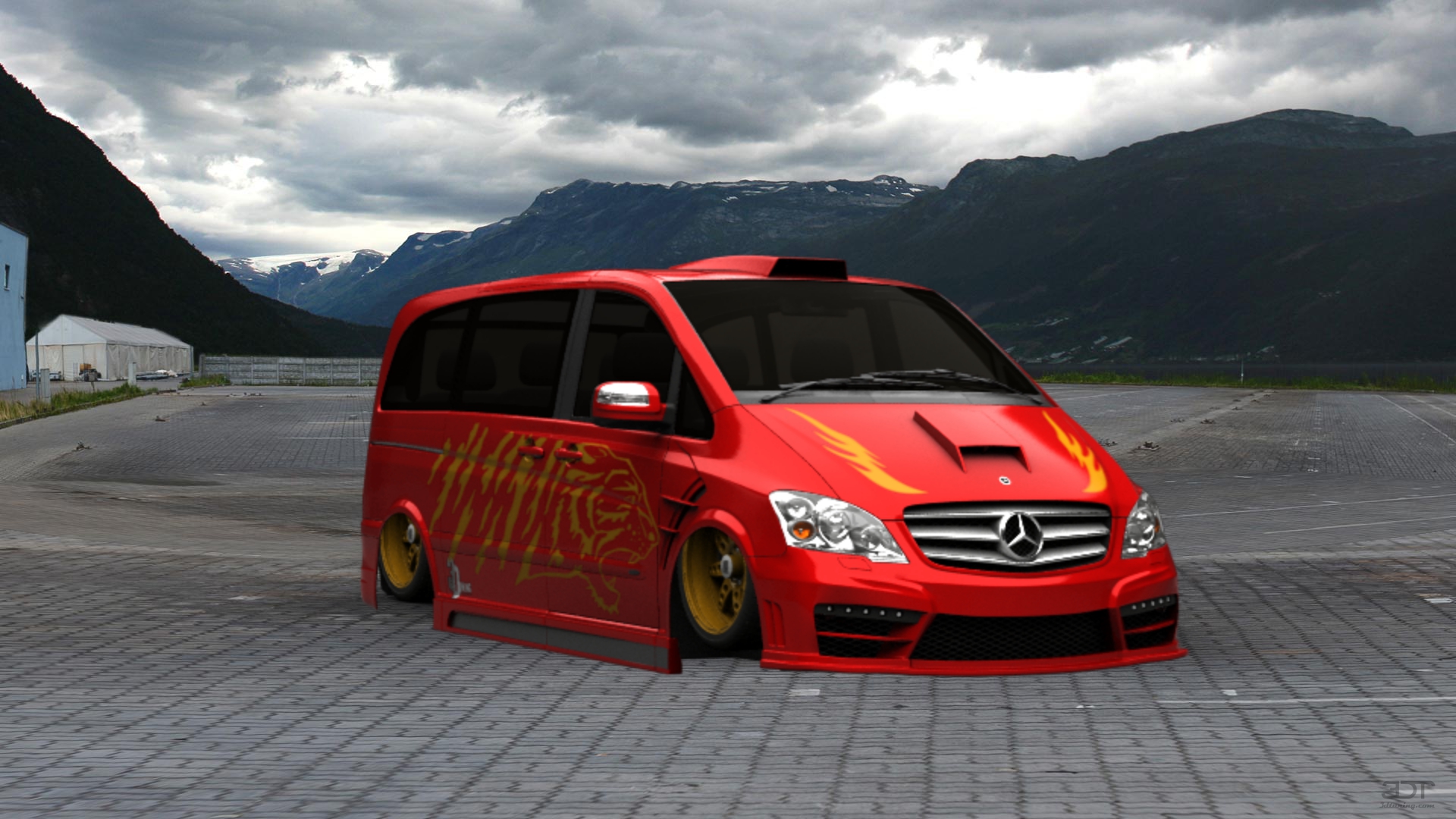 Mercedes Viano Van 2011 tuning