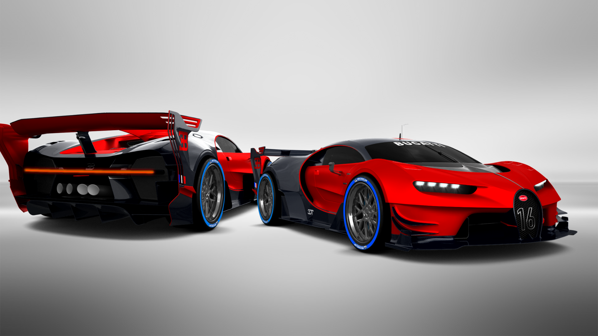 Bugatti Vision GT Supercar 2015 tuning