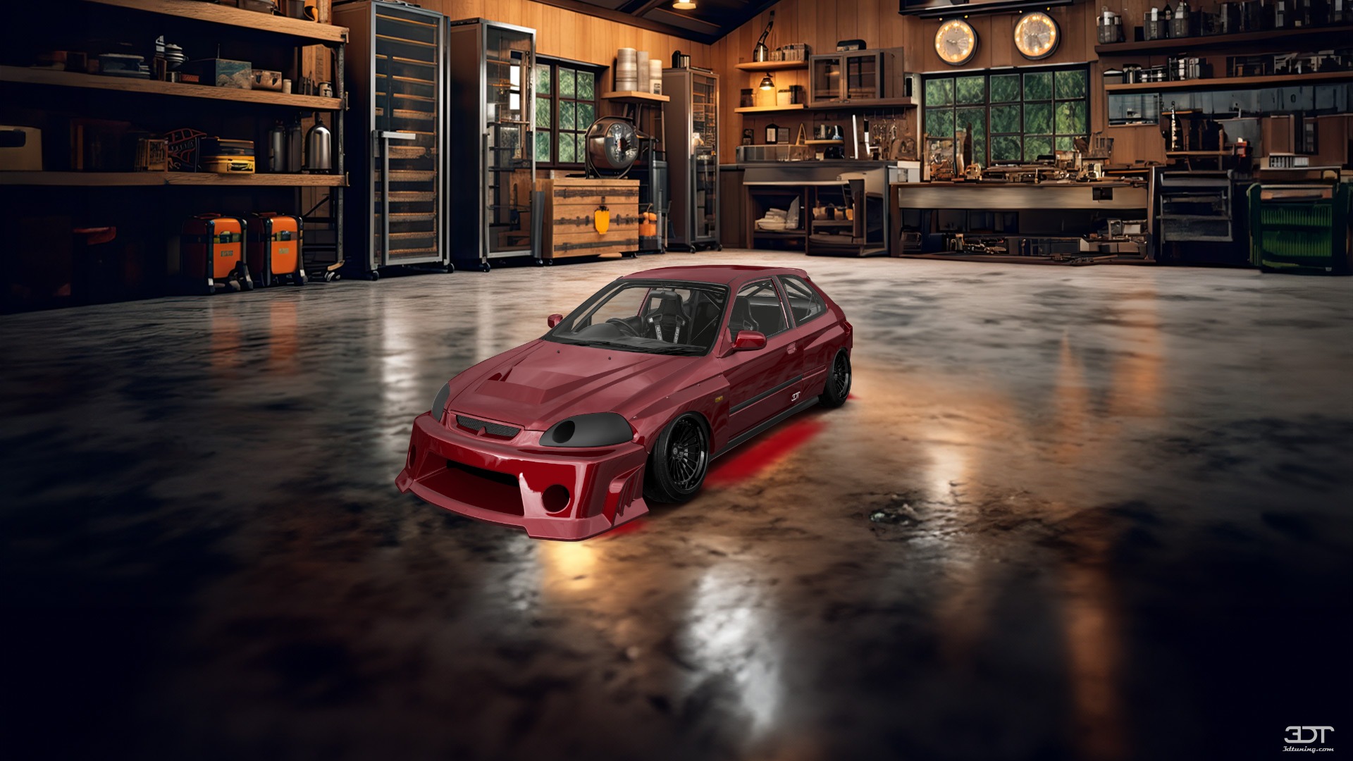 Honda Civic 3 Door Hatchback 1997 tuning