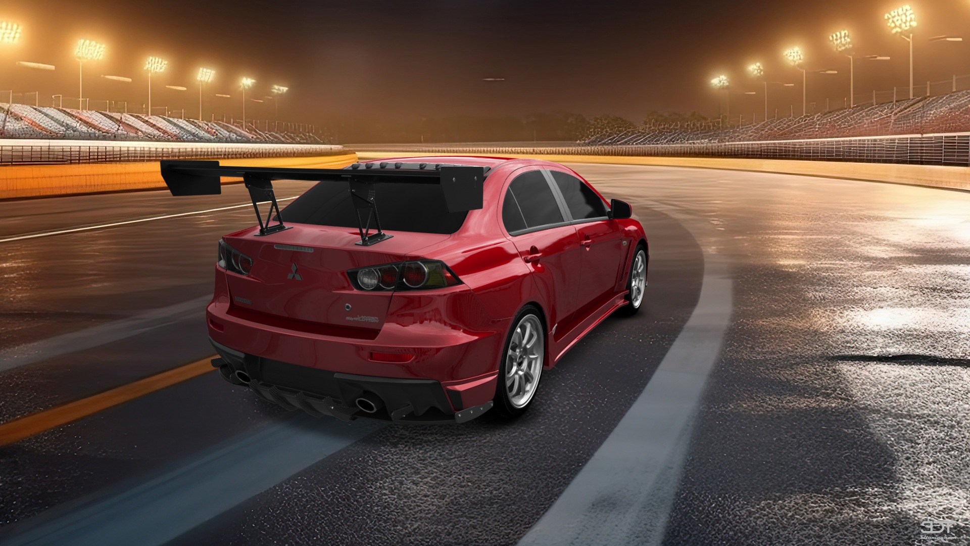 Mitsubishi Lancer Evolution X Sedan 2008