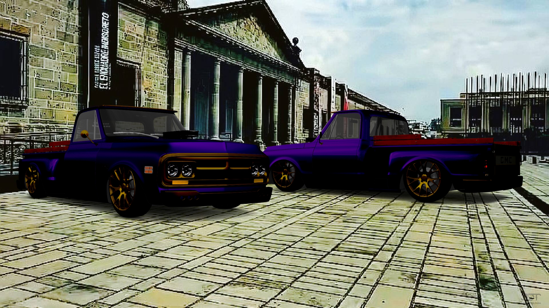 GMC K1500 2 Door pickup truck 1971 Images