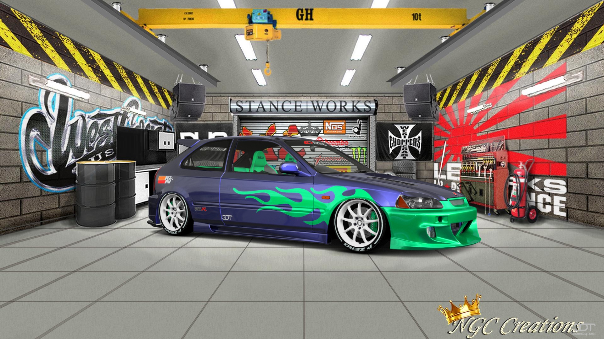 Honda Civic 3 Door Hatchback 1997 Images
