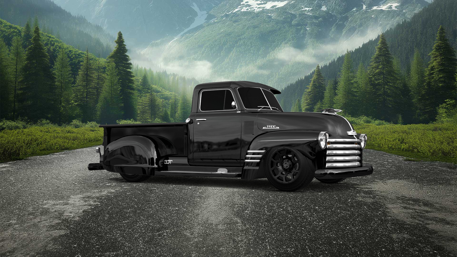 Chevrolet 3100 2 Door pickup truck 1950 tuning