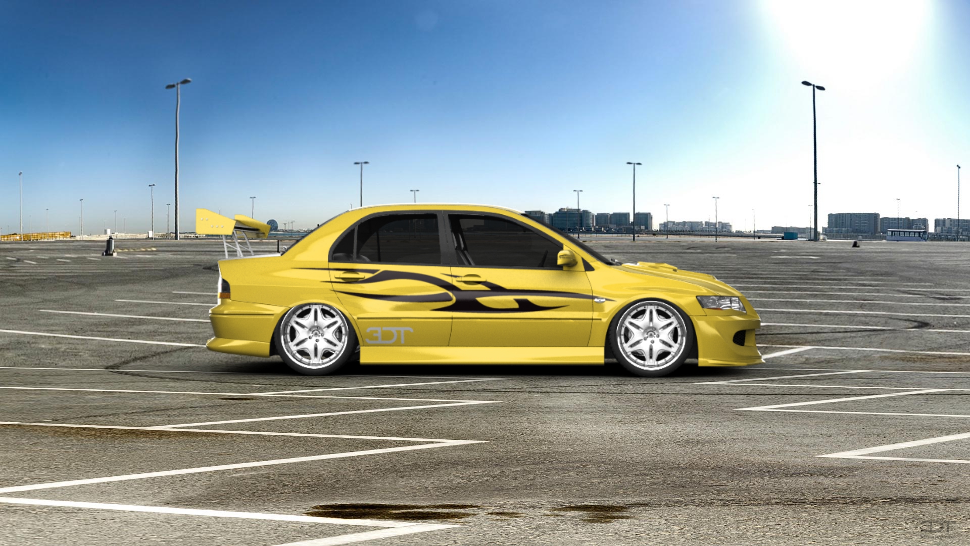 Mitsubishi Lancer Evo VII sedan 2001 tuning