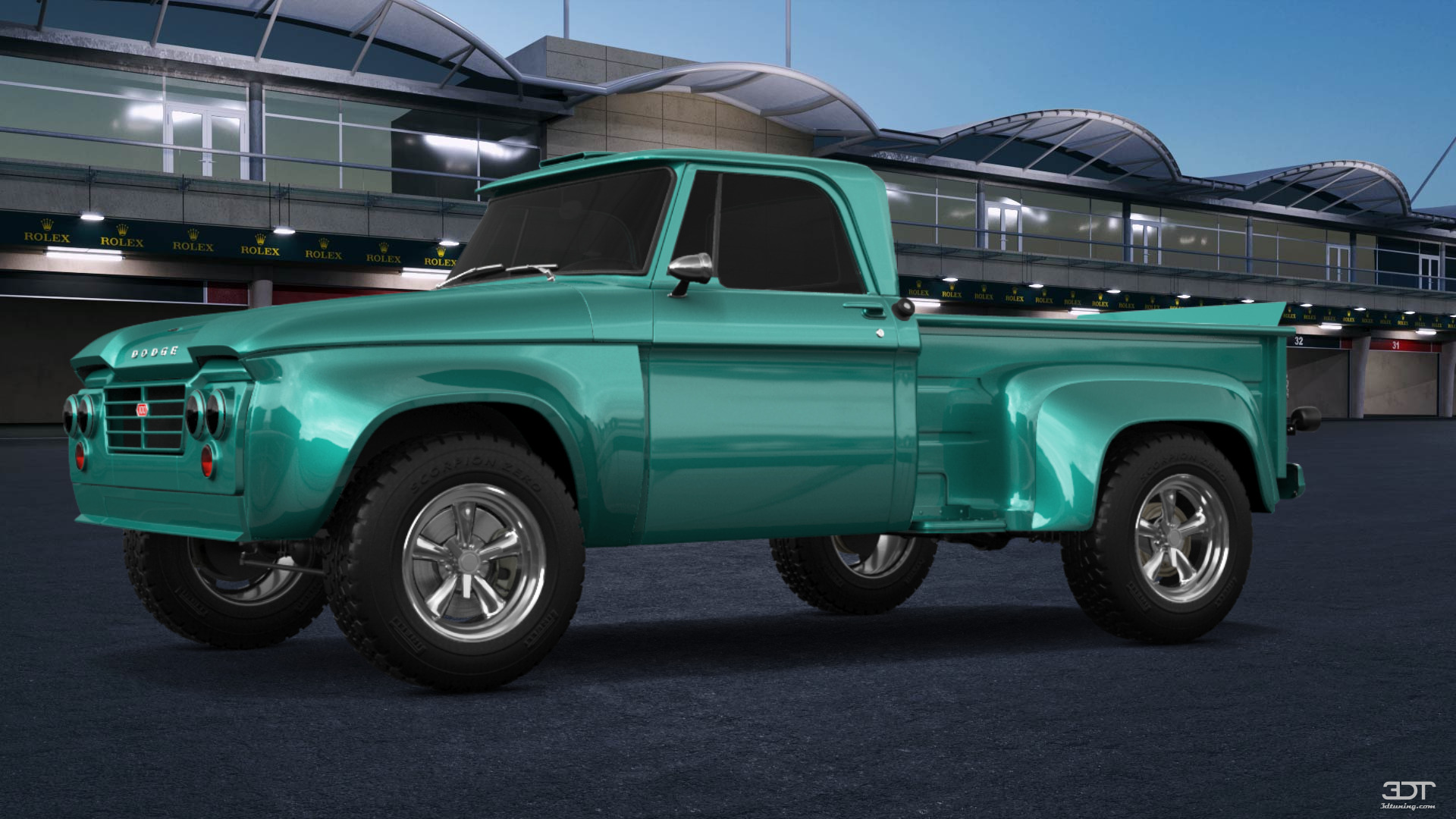 Dodge D-100 Stepside 2 Door pickup truck 1961