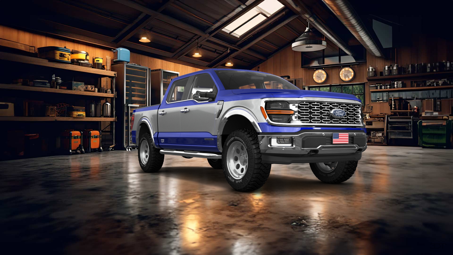 Ford F-150 SuperCrew 4 Door pickup truck 2024 Images