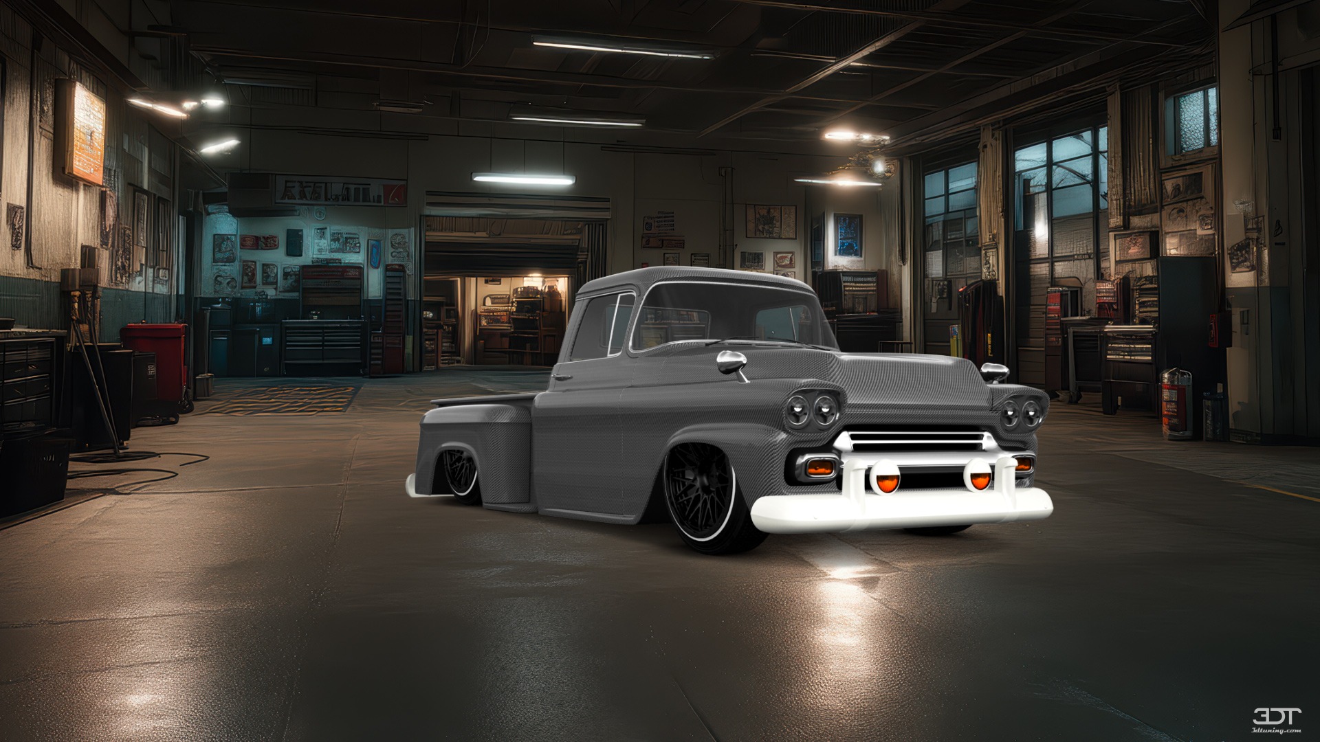 Chevrolet Apache Stepside 2 Door pickup truck 1959 tuning