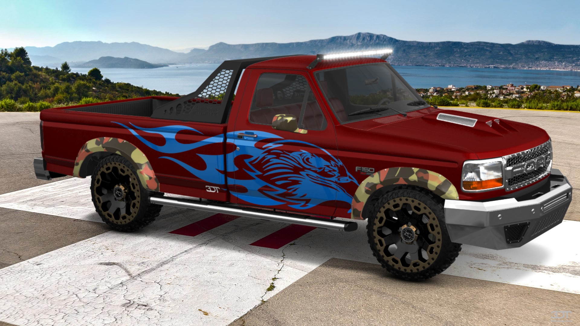 Ford F-150 Regular Cab 2 Door pickup truck 1992 tuning