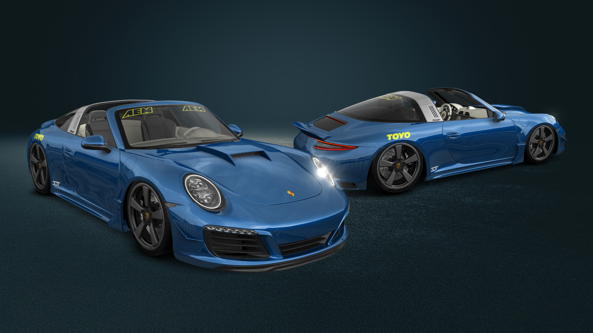 Porsche 911 Carrera Targa top 2014 tuning