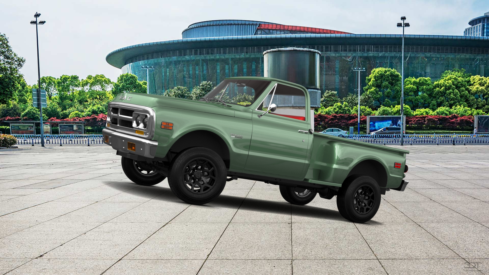 GMC K1500 2 Door pickup truck 1971